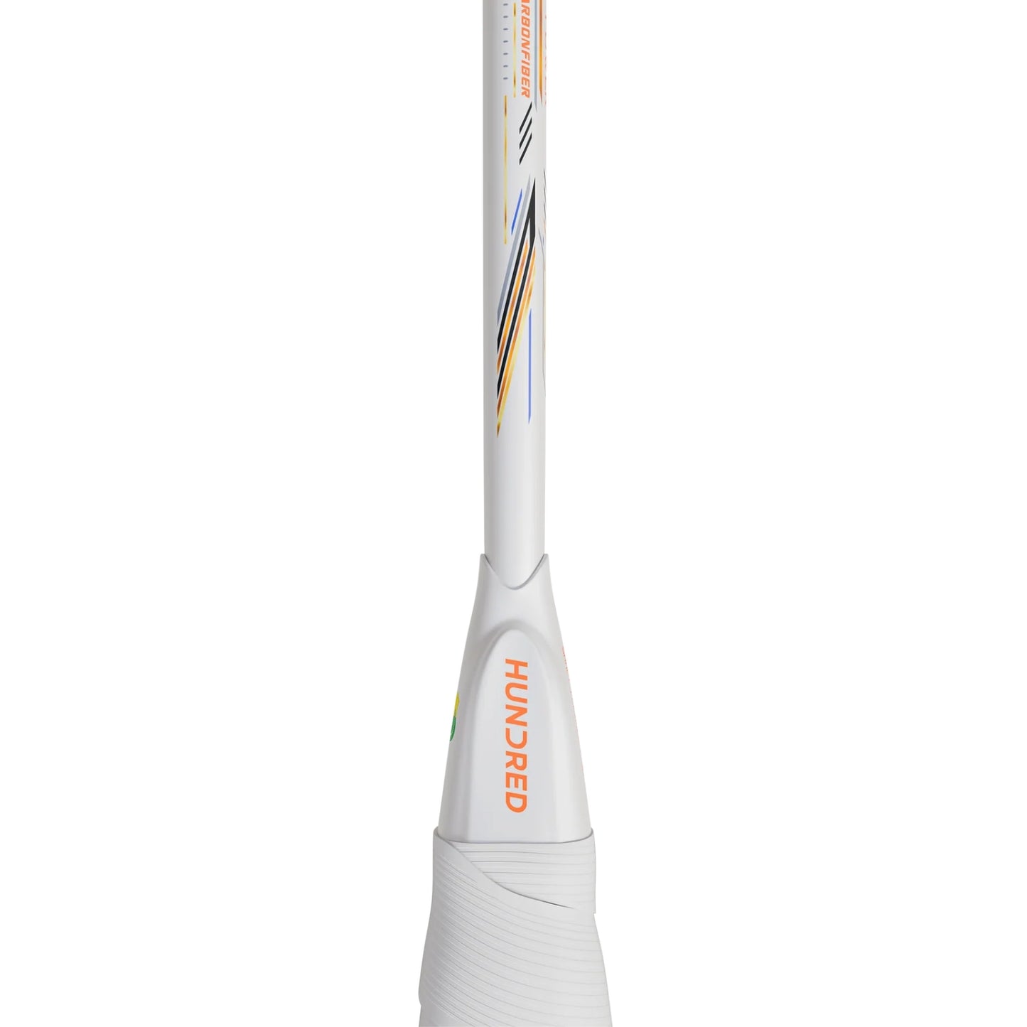 HUNDRED Nitrix 70 Volta Unstrung Badminton Racquet, White/Copper | M46X Carbon Fibre Frame with Vaporshaft 6.1mm | Professional Attack Series - Best Price online Prokicksports.com