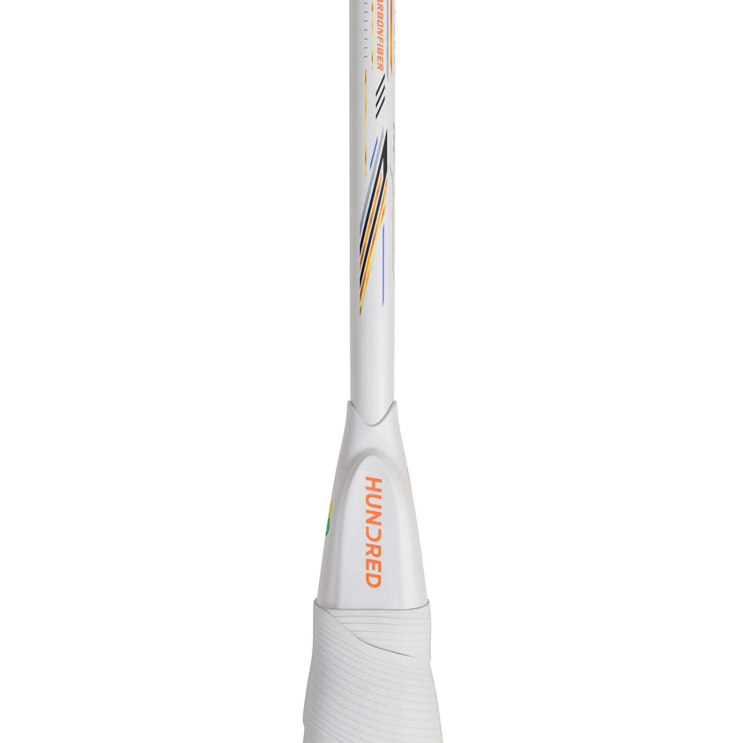 HUNDRED Nitrix 70 Volta Unstrung Badminton Racquet, White/Copper | M46X Carbon Fibre Frame with Vaporshaft 6.1mm | Professional Attack Series - Best Price online Prokicksports.com