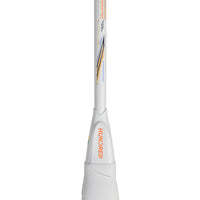 HUNDRED Nitrix 70 Volta Unstrung Badminton Racquet, White/Copper | M46X Carbon Fibre Frame with Vaporshaft 6.1mm | Professional Attack Series - Best Price online Prokicksports.com