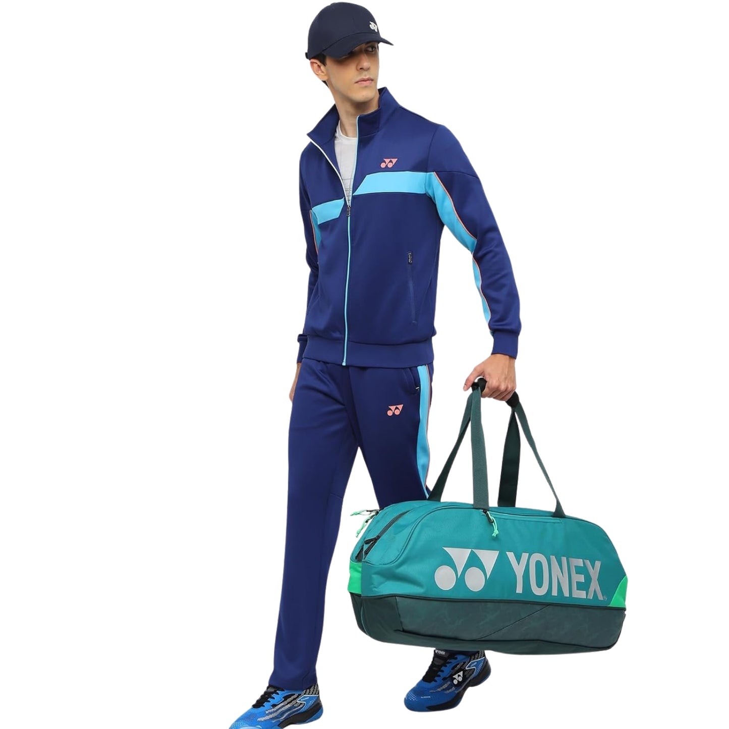 Yonex 3118 Men’s Track Suit – Polyester Knit Warm-Up Jacket with Track Pant, Lightweight, Breathable, Perfect-Fit Training Set - Best Price online Prokicksports.com