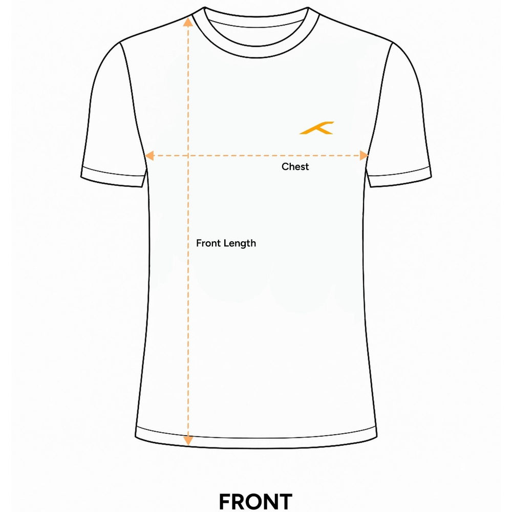 Hundred HBTS-5M267 V-Neck Badminton T-Shirt – Men Quick Dry Lightweight Sports Tee for Badminton, Gym & Training - Best Price online Prokicksports.com