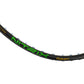 Hundred Nitrix 70 Venom Unstrung Badminton Racquet – Black/Green (4U) | Pro-Level Head-Heavy Power with M46X Carbon & Vaporshaft 6.1 mm - Best Price online Prokicksports.com