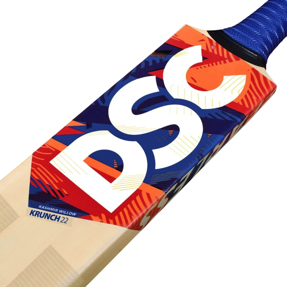 DSC Krunch 22 Kashmir Willow Cricket Bat | Massive Edges with Extended Power Zone & Balanced Pickup - Best Price online Prokicksports.com