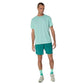 ASICS Silver SS Top Men T-Shirt Roundneck | Lightweight Breathable Tee for Training & Everyday Wear - Best Price online Prokicksports.com