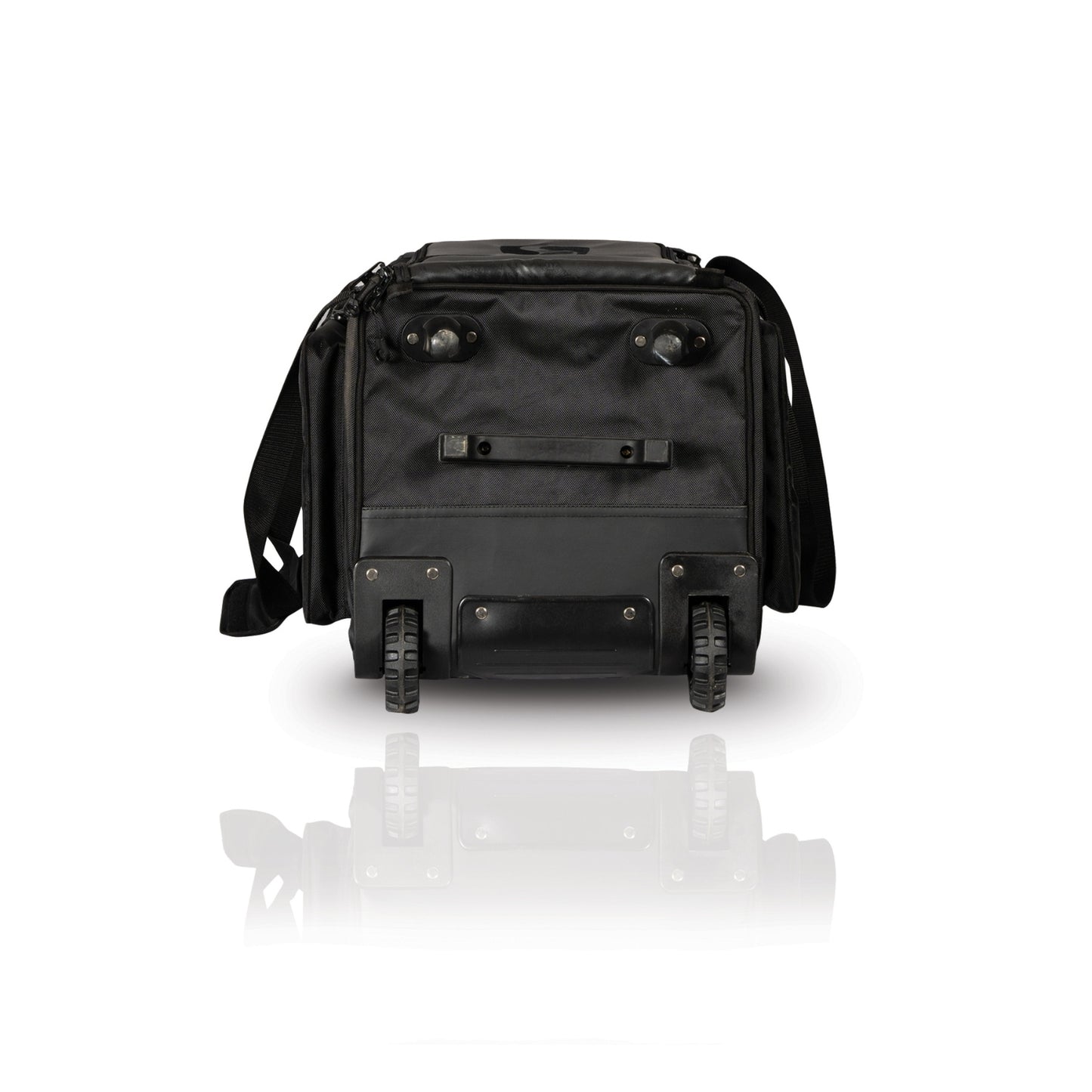 SG KLR Trunk Wheelie Cricket Kit Bag Large | Trolley Style Cricket Gear Bag with Wheels & Pull Handle | Heavy Duty Travel Kit Bag – Black - Best Price online Prokicksports.com