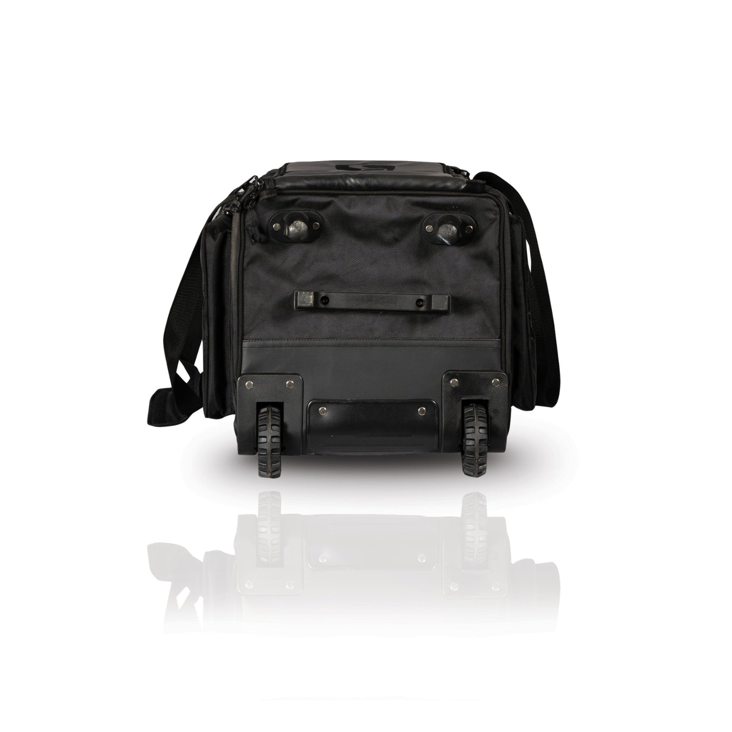 SG KLR Trunk Wheelie Cricket Kit Bag Large | Trolley Style Cricket Gear Bag with Wheels & Pull Handle | Heavy Duty Travel Kit Bag – Black - Best Price online Prokicksports.com