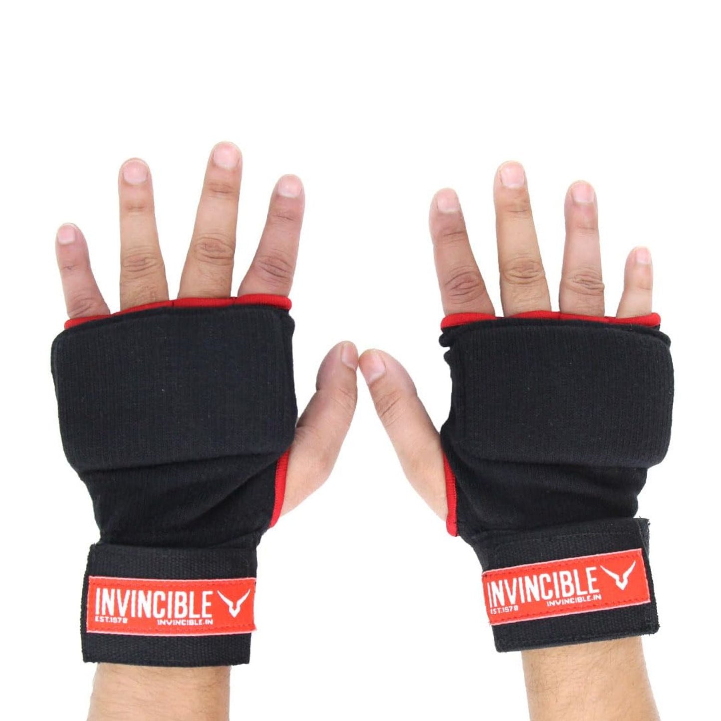 Invincible Inner Gloves for Boxing| Lightweight Hand Wrap Alternative | Hook & Loop Closure - Best Price online Prokicksports.com