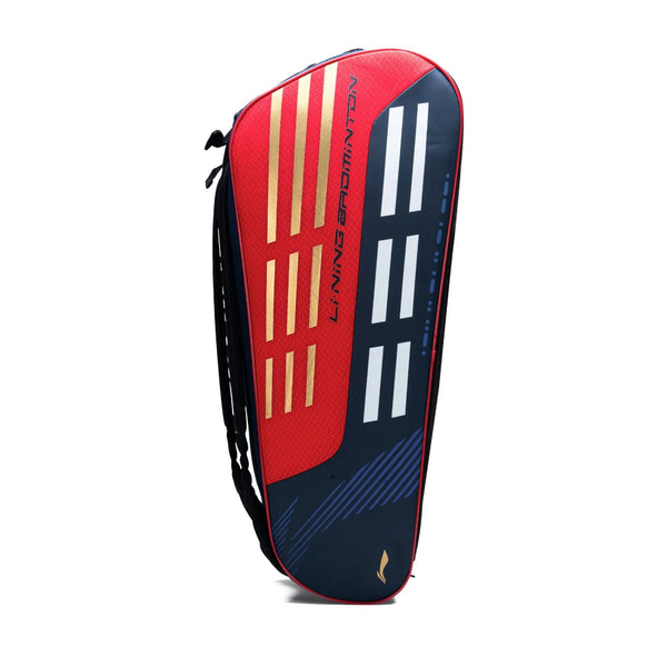 Li-Ning ABDS667-5 (2 in 1) Parallel Kit Bag Navy/Red | Spacious Sports Kit Bag for Badminton, Gym & Travel | Durable, Stylish, and Lightweight Sports Duffel Bag