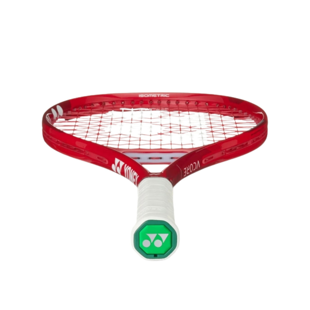Yonex VCore 26 Strung Tennis Racquet, Ruby Red (G04) - 235 Grams | Junior Spin Racquet with Isometric Head & Lightweight Control - Best Price online Prokicksports.com