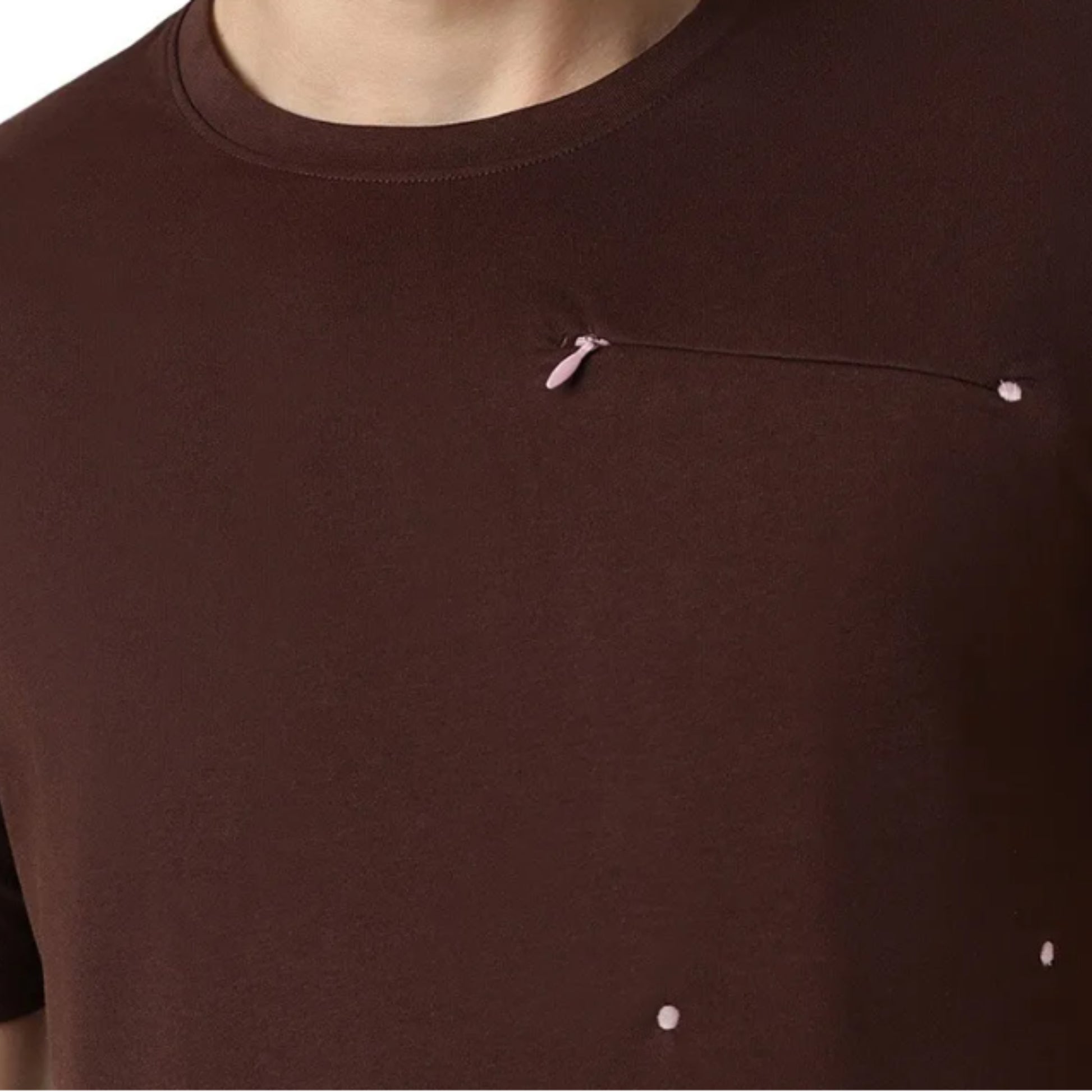 ASICS Chest Pocket SS Top for Men | Round Neck Sports T-Shirt with Pocket - Best Price online Prokicksports.com