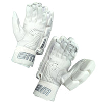 EM Pro Players Right Hand Batting Gloves – Men’s | Pro-Level Protection with Premium Leather Palm & Multi-Flex Design - Best Price online Prokicksports.com
