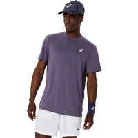 ASICS Court SS Top Men T-Shirt Roundneck | Lightweight Breathable Sports Tee for Training & Casual Wear - Best Price online Prokicksports.com