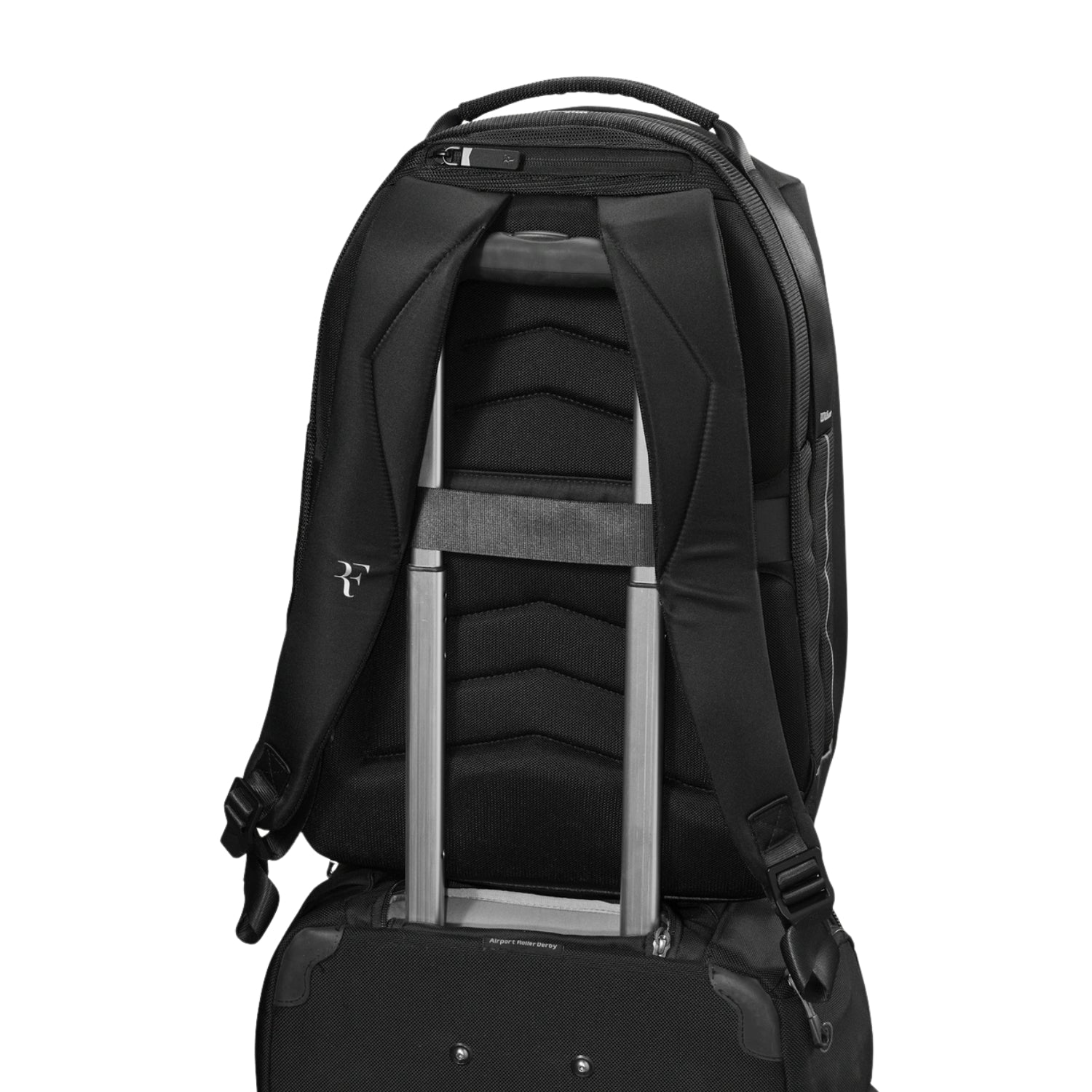 Wilson WR8032801001 RF Tennis Backpack Black | Durable Racquet Bag for Tennis Players | Lightweight Sports Backpack for Racquets, Shoes - Best Price online Prokicksports.com