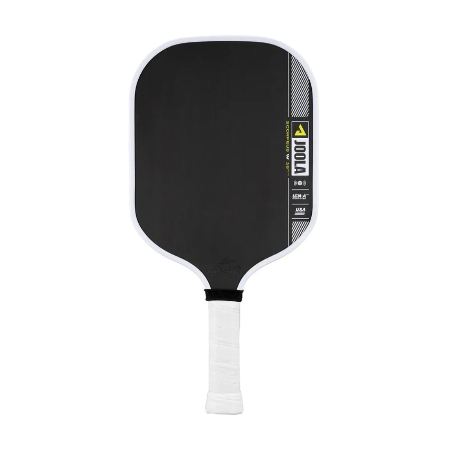 Joola Scorpeus Pro IV Pickleball Paddle – 16mm | Power & Control Paddle for Advanced Players | Carbon Fiber Face | Polymer Core | USAPA Approved (Black/White/Lime Yellow) - Best Price online Prokicksports.com