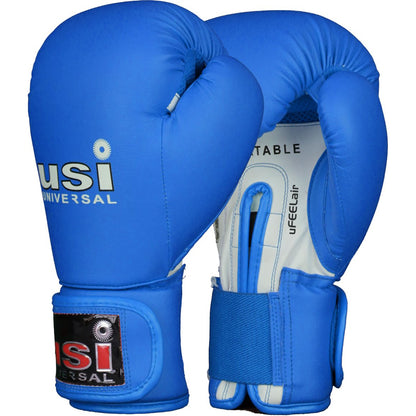 USI Universal 609MPU Lite Boxing Gloves for Amateur Contests – Lightweight PU Leather Gloves for Training, Sparring & Competition Use - Best Price online Prokicksports.com