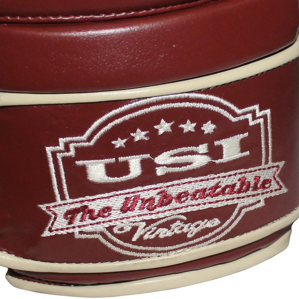 USI Universal 609VM Vintage Sparring Boxing Gloves – Classic PU Leather Gloves for Training, Sparring, Bag Work & Combat Fitness Sessions - Best Price online Prokicksports.com