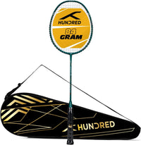 Hundred Powertek 900 Series Full Graphite Badminton Racket | Smash Power Unleashed, Head-Heavy, VaporShaft