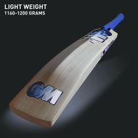 GM Maxi 333 English Willow Cricket Bat | Grade 3 | Size SH
