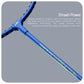 HUNDRED Powertek Star (2 Strung Rackets + 2pc Nylon Shuttlecocks), 16-18 LBS
