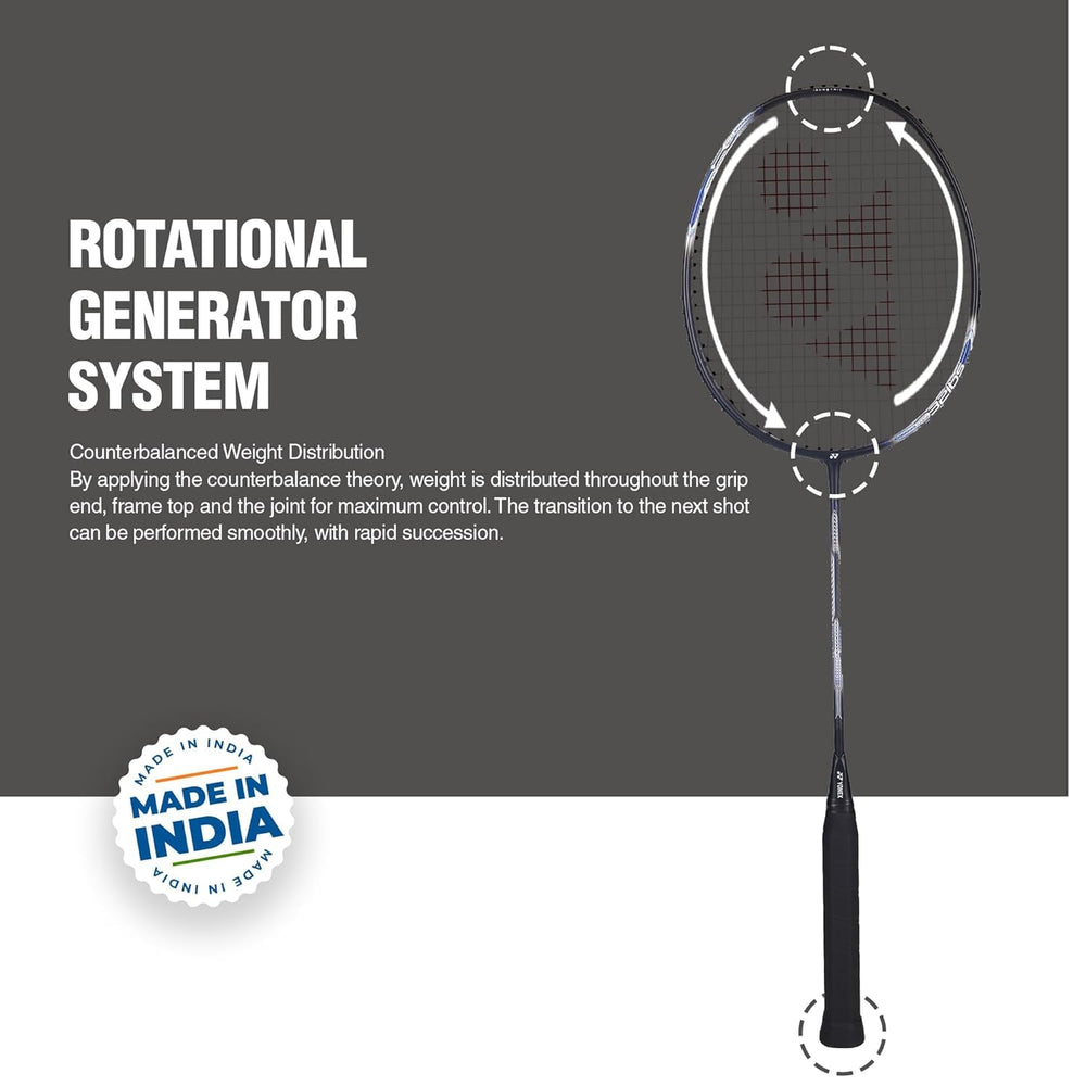 YONEX Astrox Attack 9 Strung Badminton Racquet | Head-Heavy Power | Isometric Head | Graphite Shaft | G4 Grip (4U) - Best Price online Prokicksports.com
