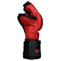 USI Universal 618E1 Amateur MMA Boxing Gloves – Open-Palm PU Grappling Gloves for Training, Bag Work, and Mixed Martial Arts Combat - Best Price online Prokicksports.com