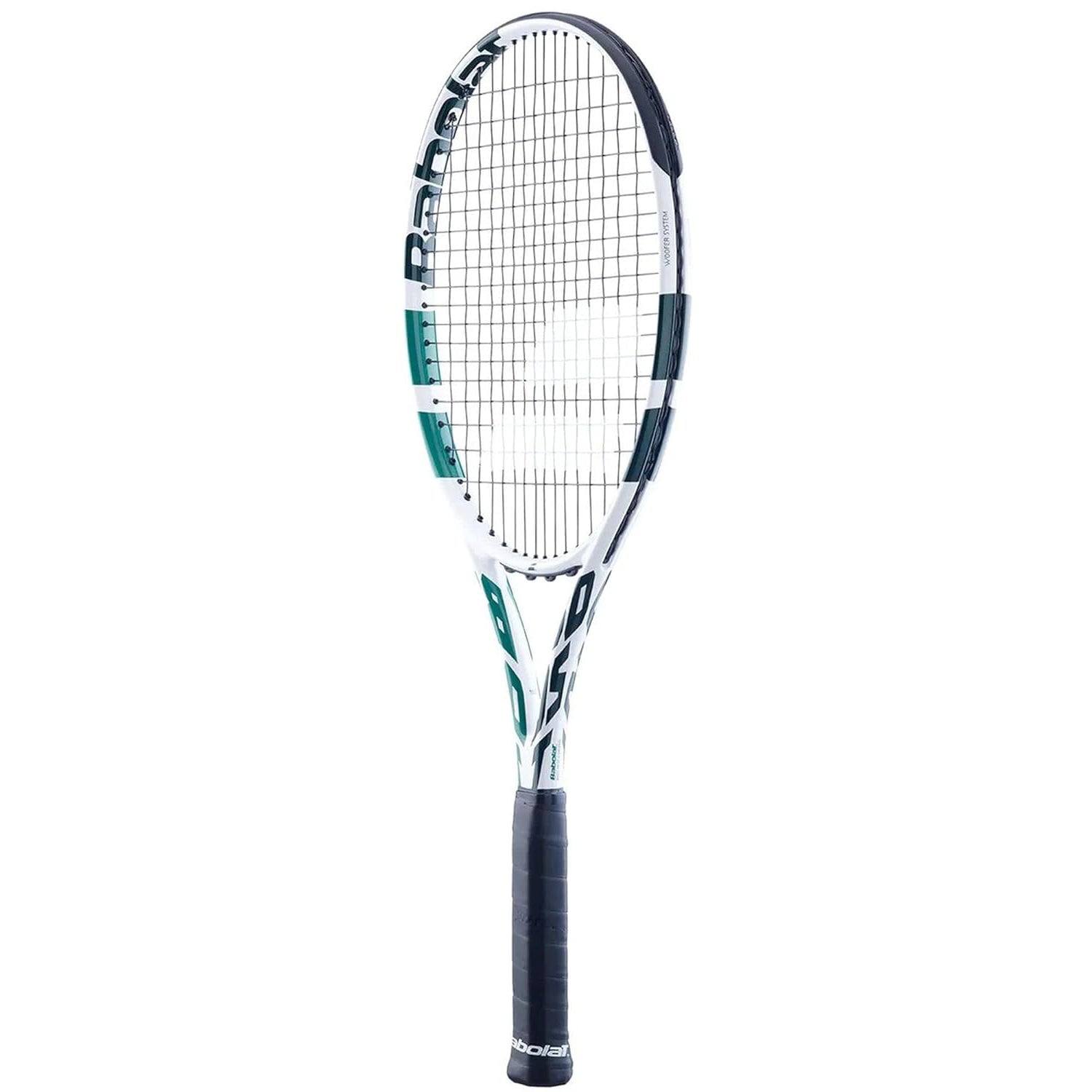 Babolat Boost Wimbledon S CV Strung Tennis Racquet, White/Green - Best Price online Prokicksports.com