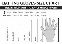DSC Strike 20/20 Cricket Batting Gloves | Leather Palm, FRP Finger Protection, Multi-Flex | Men's LH