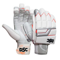 DSC Intense Speed Leather Cricket Batting Gloves | Sheep Leather Palm, FRP Finger Protection | Men's RH - Best Price online Prokicksports.com