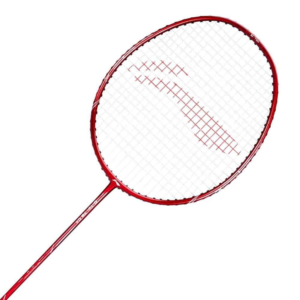 Li-Ning G-TEK 78 GX Strung Graphite Badminton Racquet with Full Cover, Lightweight High-Tension Racket for Power, Speed & Control – Red - Best Price online Prokicksports.com