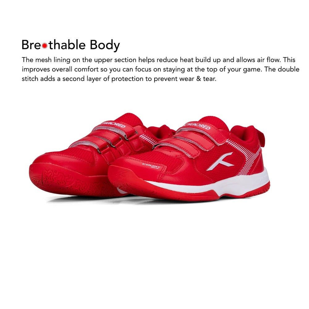 Hundred Court Star Junior Badminton Shoes - Best Price online Prokicksports.com