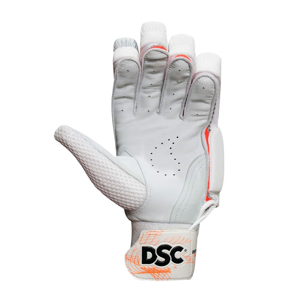 DSC Intense Speed Leather Cricket Batting Gloves | Sheep Leather Palm, FRP Finger Protection | Men's RH - Best Price online Prokicksports.com