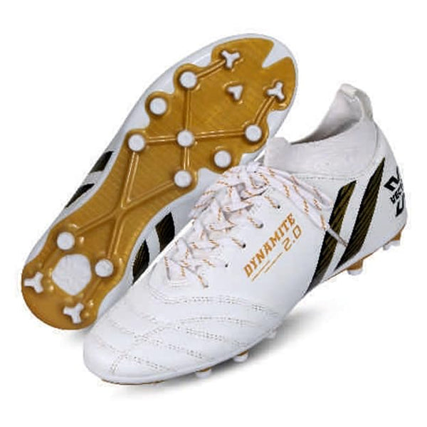 Vector X Dynamite 2.0 Football Shoes – Lightweight Synthetic Upper, TPU Sole, Cushioned Footbed, Durable Studs, Multi-Surface Soccer Shoes