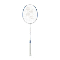 Yonex Nanoflare 001 Clear Strung Badminton Racquet | Isometric Sweet Spot, Sonic Flare System, Hi-Flex Slim Shaft, Aero Frame, Control Support Cap