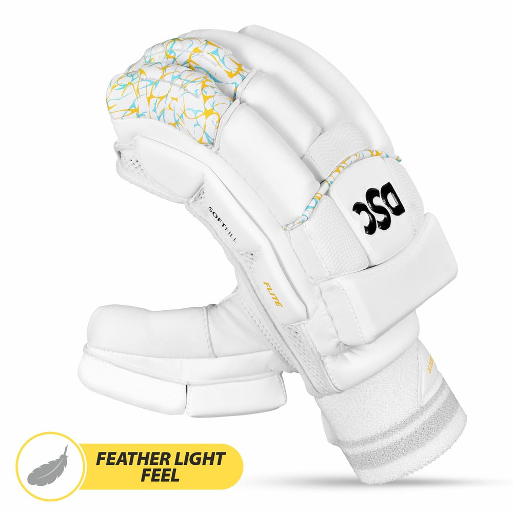 DSC Flite Right Hand Cricket Batting Gloves, Mens - Best Price online Prokicksports.com