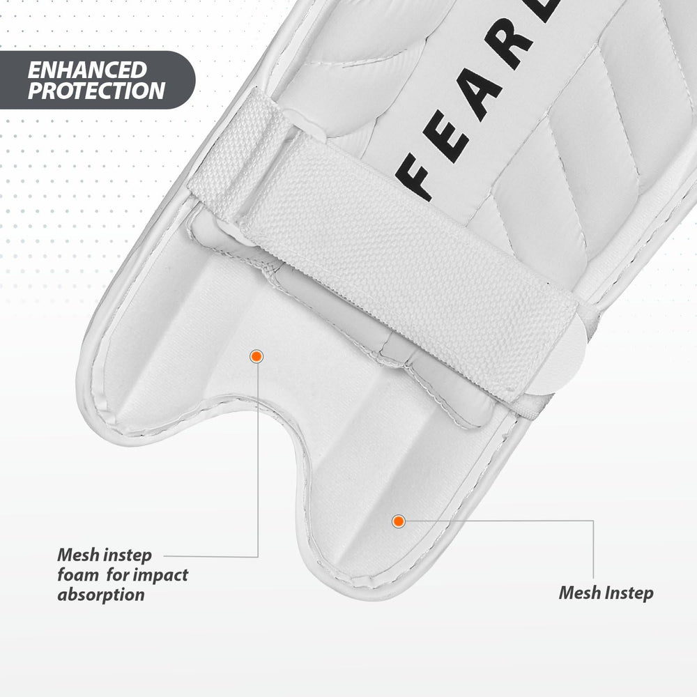DSC Flex Lite Moulded Cricket Batting Leg Guard | Lightweight Batting Pads, Adjustable Straps | Men's LH