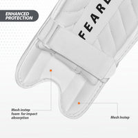 DSC Flex Lite Moulded Cricket Batting Leg Guard | Lightweight Batting Pads, Adjustable Straps | Men's LH