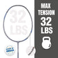 YONEX Astrox Attack 9 Strung Badminton Racquet | Head-Heavy Power | Isometric Head | Graphite Shaft | G4 Grip (4U) - Best Price online Prokicksports.com