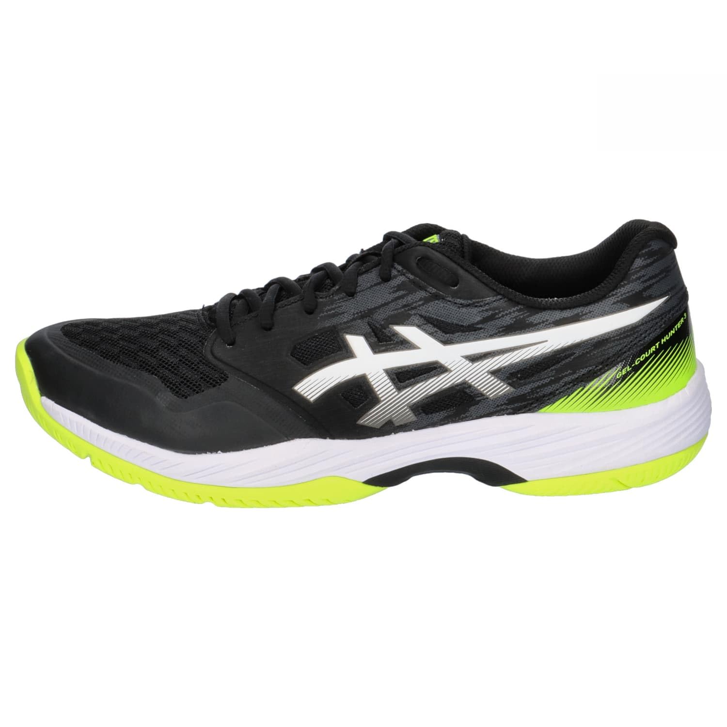 ASICS GEL-COURT HUNTER 3 Men’s Indoor Court Shoes – Lightweight Mesh Upper, GEL Cushioning, EVA Midsole & Non-Marking Rubber Outsole for Badminton and Indoor Sports - Best Price online Prokicksports.com