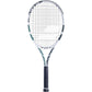 Babolat Boost Wimbledon S CV Strung Tennis Racquet, White/Green - Best Price online Prokicksports.com