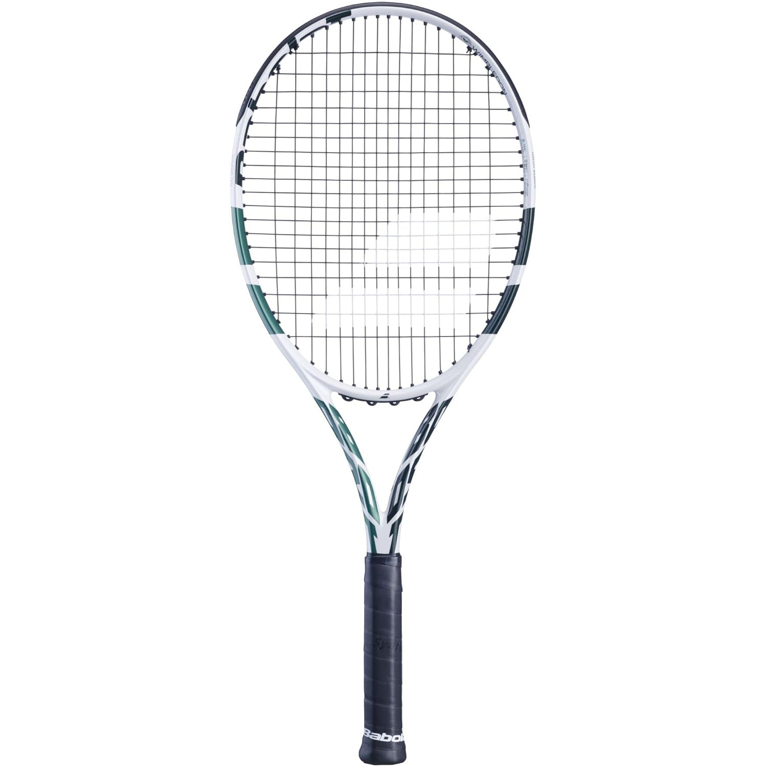 Babolat Boost Wimbledon S CV Strung Tennis Racquet, White/Green - Best Price online Prokicksports.com