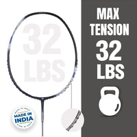 YONEX Astrox Attack 9 Strung Badminton Racquet | Head-Heavy Power | Isometric Head | Graphite Shaft | G4 Grip (4U) - Best Price online Prokicksports.com