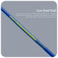 HUNDRED Powertek Star (2 Strung Rackets + 2pc Nylon Shuttlecocks), 16-18 LBS