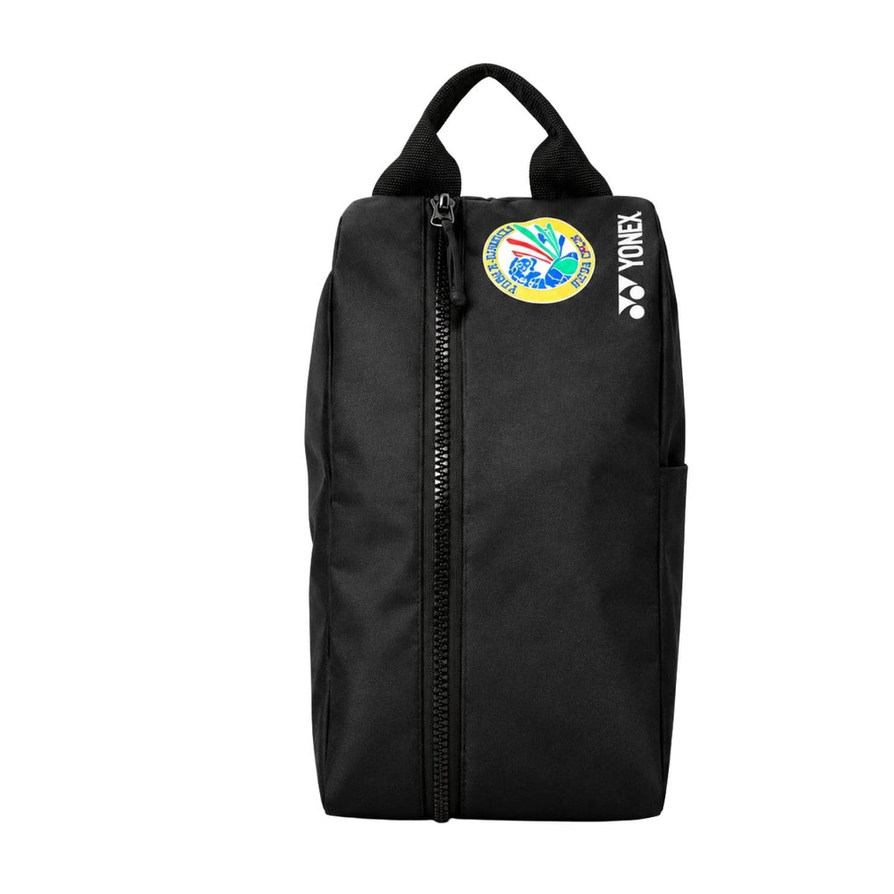 Yonex SUNR 2245 Sports Shoe Bag | Lightweight Polyester Carry Bag, Zippered Main Compartment, Top Carry Handle, Compact Footwear Storage for Badminton, Court & Training Shoes
