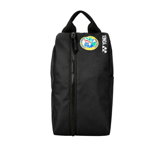 Yonex SUNR 2245 Sports Shoe Bag | Lightweight Polyester Carry Bag, Zippered Main Compartment, Top Carry Handle, Compact Footwear Storage for Badminton, Court & Training Shoes