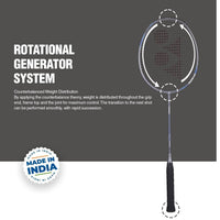 YONEX Astrox Attack 9 Strung Badminton Racquet | Head-Heavy Power | Isometric Head | Graphite Shaft | G4 Grip (4U) - Best Price online Prokicksports.com