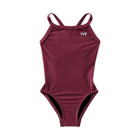 TYR Sport Women's Solid Diamondback Swimsuit | One-Piece Racerback with UPF 50+ & Chlorine Resistance