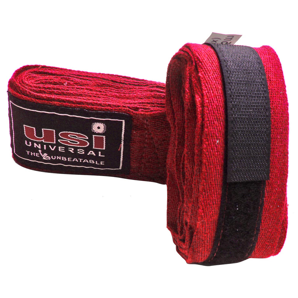 USI Universal 628A Cotton Hand Wraps 2.75m – Wrist and Knuckle Protection for Boxing, MMA, Muay Thai, Gym and Combat Training - Best Price online Prokicksports.com