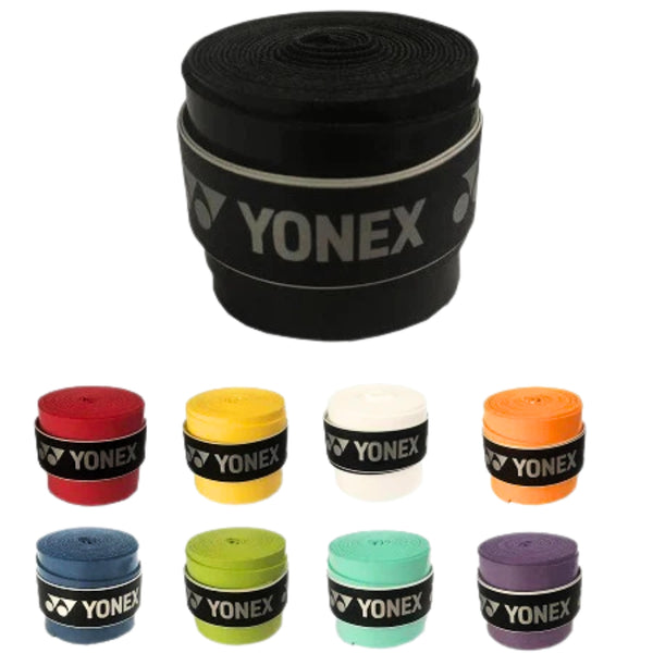 Yonex AC102-60EX Wet Super Grap Badminton Grip Tape – Assorted Color (1 Grip)