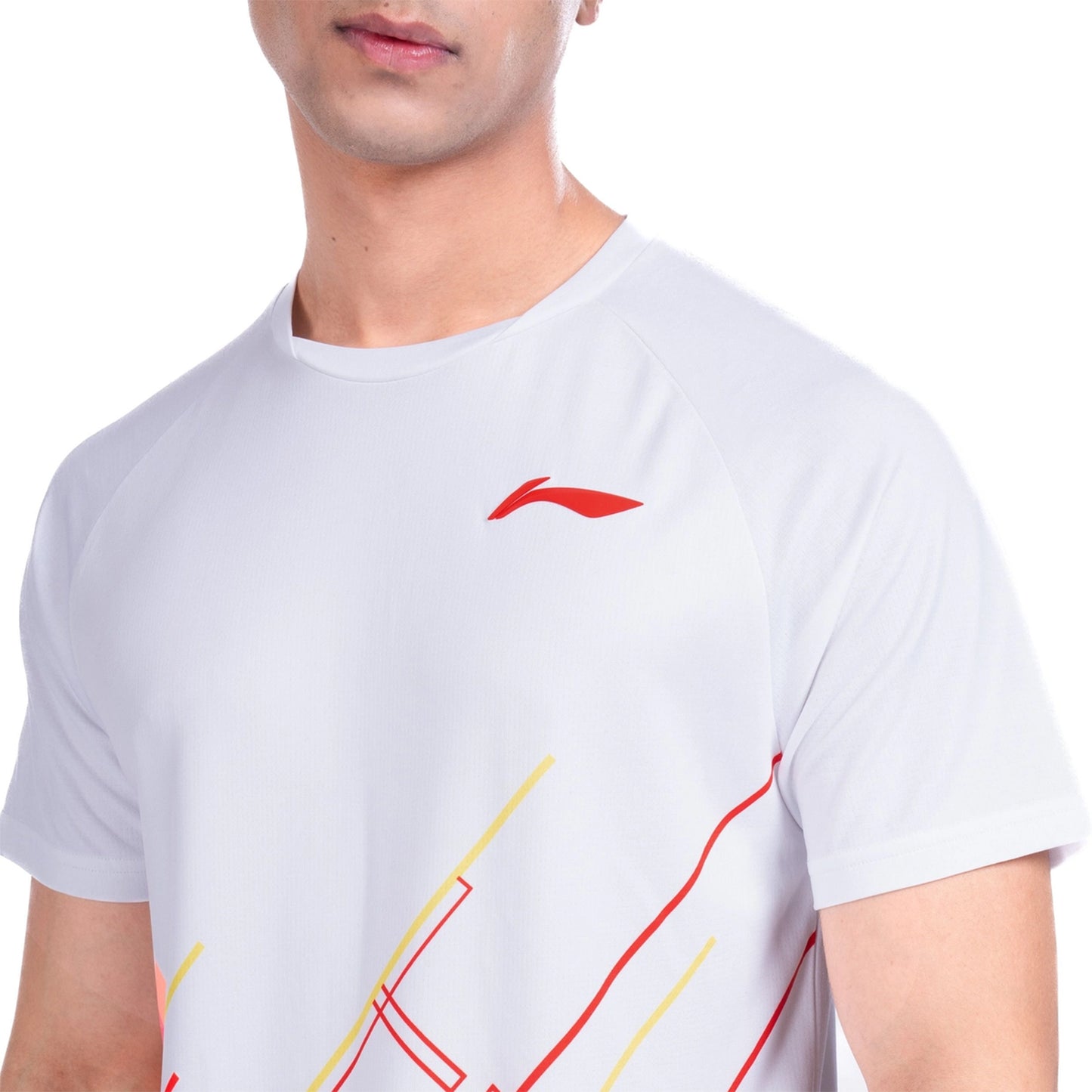 Li-Ning ATST963 Men's Round Neck Badminton T-shirt - Best Price online Prokicksports.com
