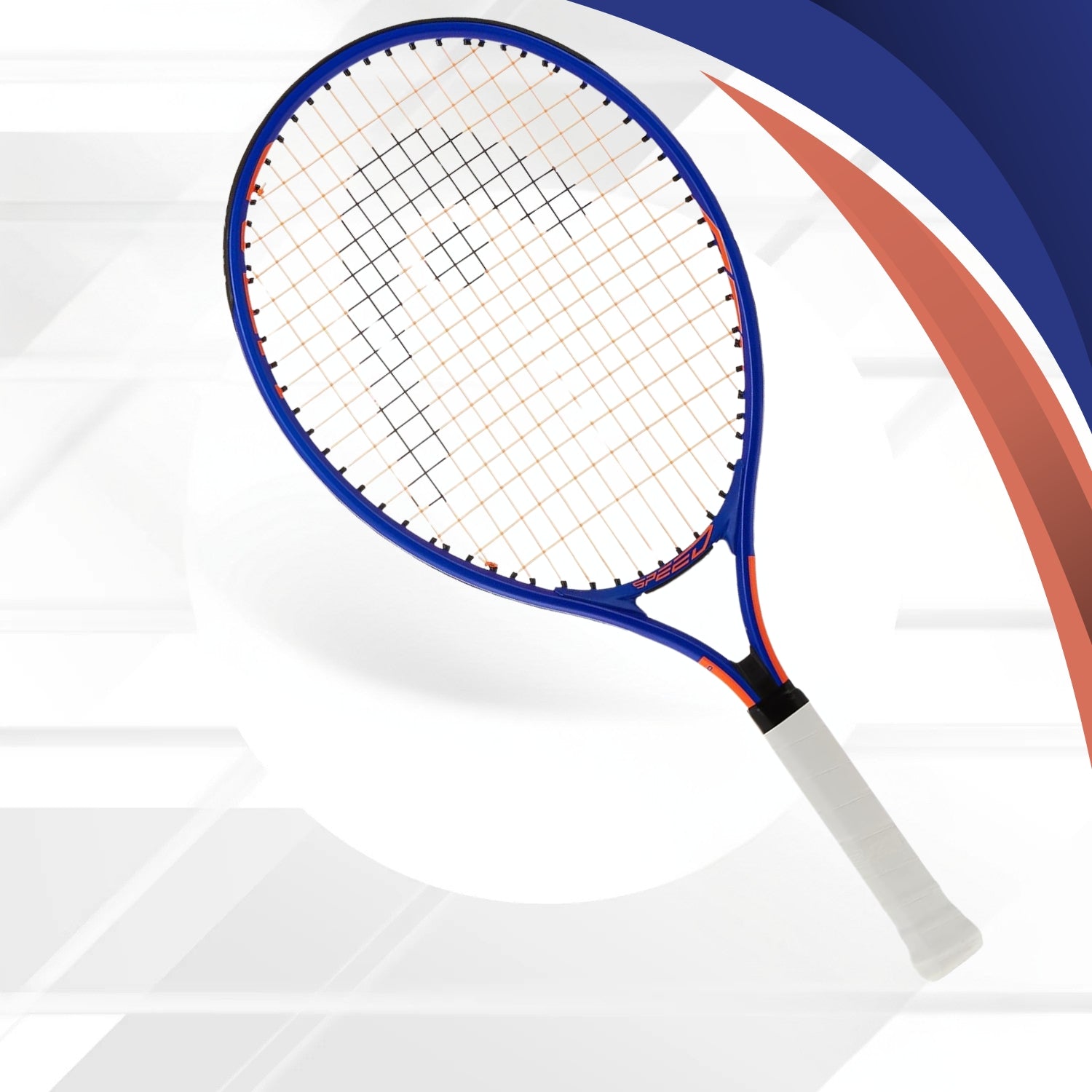 Head Speed Jr 21 Str Tennis Racquet | Junior Lightweight Strung Racquet | Perfect for Kids Ages 4–6 Years | Beginner Tennis Training & Fun Outdoor Play